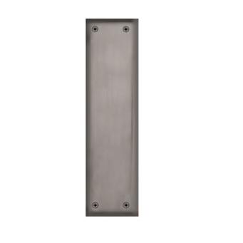 Nostalgic Warehouse New York Push Plate Satin Nickel (SN)