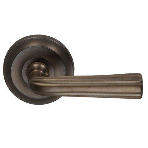 Omnia 706 Lever Latchset Antique Bronze (US5A)