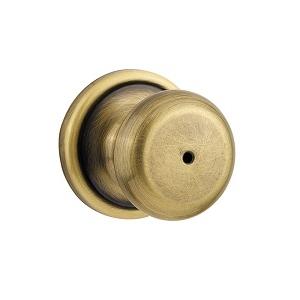 Kwikset 730H Privacy 5 Antique Brass