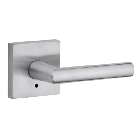 Kwikset Signature Series 730HFL-SQT Halifax Privacy Door Lever Satin Chrome (26D)