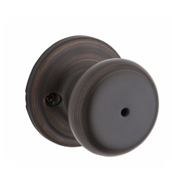 Kwikset Signature Series 730J-11P Juno Privacy Knob Venetian Bronze