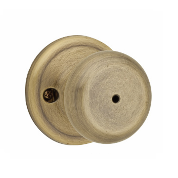 Kwikset Signature Series 730J-5 Juno Privacy Knob Antique Brass