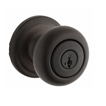 Kwikset Signature Series 740J-11Ps Juno SmartKey Entry Knob Ventian Bronze