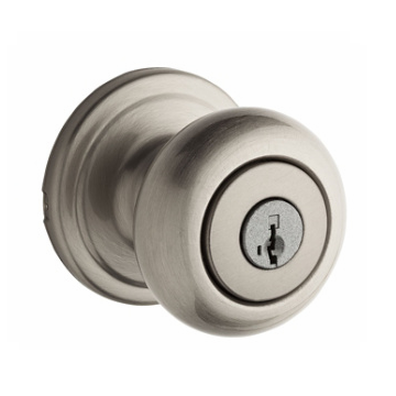 Kwikset Signature Series 740J-15s Juno SmartKey Entry Knob Satin Nickel