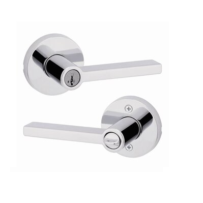 Kwikset Signature Series 740HFLRDT-26s Halifax SmartKey Entry Door Lever Set