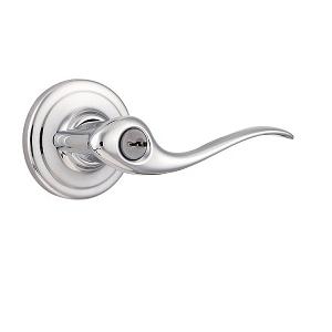 Kwikset Tustin 740TNL-SMT Keyed Entry 26 Polished Chrome