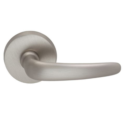 Omnia 762 Lever Latchset Satin Nickel (US15)