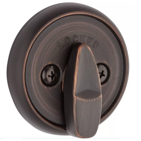 Kwikset 785-SMT 11P Venetian Bronze- interior turn