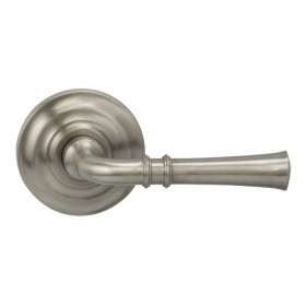 Omnia 785TD-15 Traditional Door Lever Set with Traditional Rose