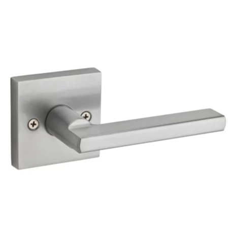 Kwikset Signature Series 788HFL-SQT Halifax Single Dummy Door Lever Satin Chrome (26D)