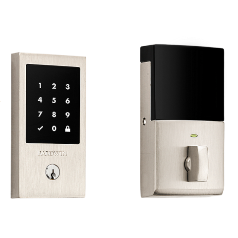 Baldwin Estate 8225.150.ZW Z-Wave Minneapolis Touchscreen Electronic Deadbolt Satin Nickel (150)