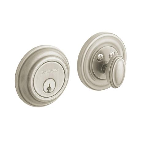 Baldwin 8231 Single Cylinder 056 Lifetime Satin Nickel