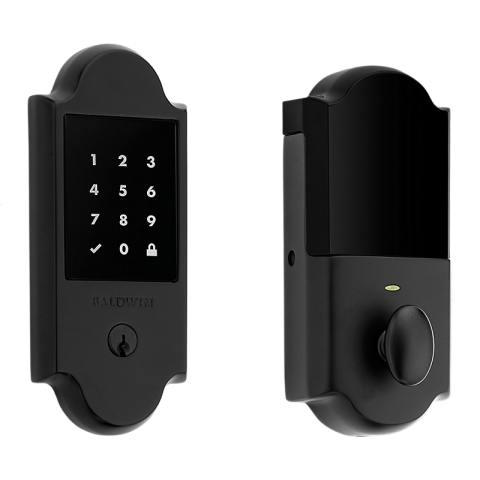 Baldwin Estate 8235102ZW Z-Wave Boulder Touchscreen Deadbolt Satin Black