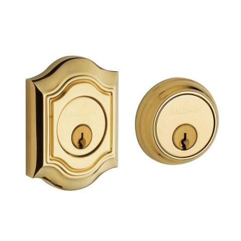 Baldwin 8238 Double Cylinder 031 Non-lacquered Brass