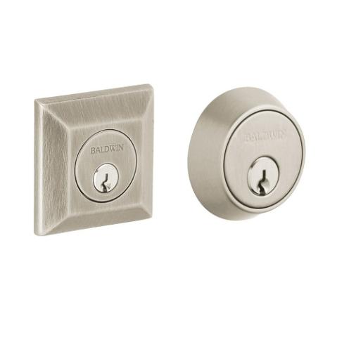 Baldwin 8255 Double Cylinder 056 Lifetime Satin Nickel