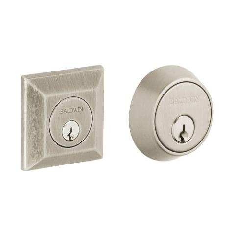 Baldwin 8255 Double Cylinder 150 Satin Nickel