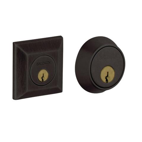 Baldwin 8255 Double Cylinder 402 Distressed Oil Rubbed Bronze