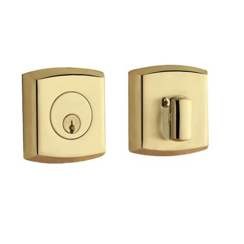 Baldwin 8285 Single Cylinder 031 Non-lacquered Brass