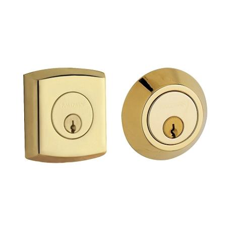 Baldwin 8286 Double Cylinder 003 Lifetime Polished Brass