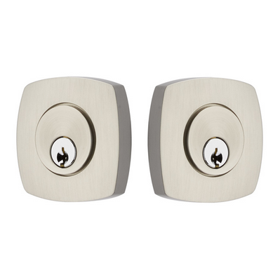 Emtek 8326 Urban Modern Double Cylinder Deadbolt Satin Nickel