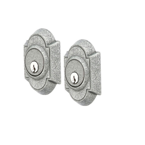 Emtek 8361 #1 Style Double Cylinder Deadbolt Satin Steel