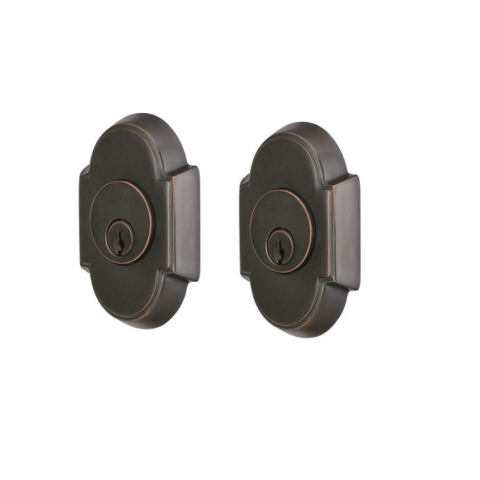 Emtek 8366 #8 Double Cylinder Deadbolt Oil Rubbed Bronze (US10B)