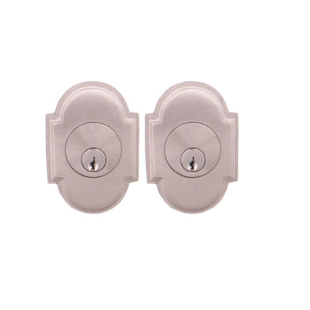 Emtek 8366 #8 Double Cylinder Deadbolt Satin Nickel (US15)