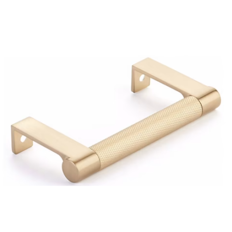 Emtek Select 84080.EDGR.KN Knurled Cabinet Edge Pull Satin Brass (4)