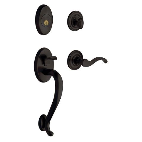 Baldwin Estate 85315 Logan Handleset Oil Rubbed Bronze