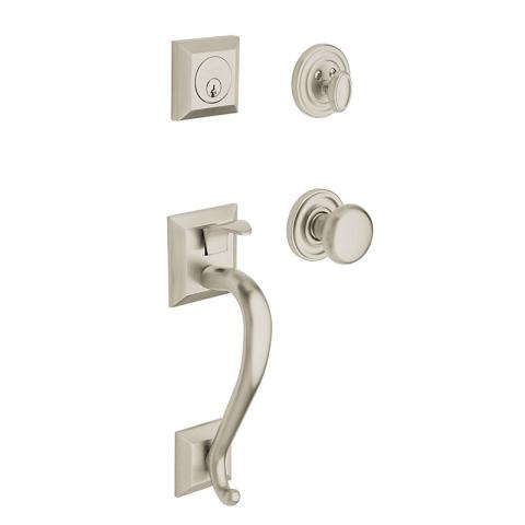 Baldwin Estate 85320 Madison Handleset Lifetime Satin Nickel (056)