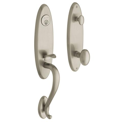 Baldwin Estate 85360 Blakely Handleset Lifetime Satin Nickel (056)