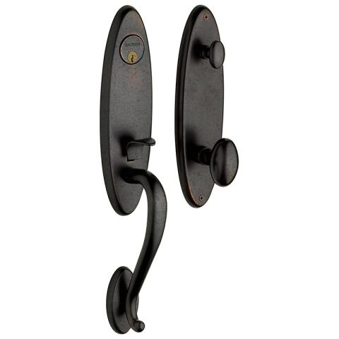 Baldwin Estate 85360 Blakely Handleset Distressed Oil Rubbed Bronze (402)