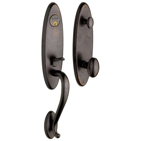 Baldwin Estate 85360 Blakely Handleset Distressed Venetian Bronze (412)