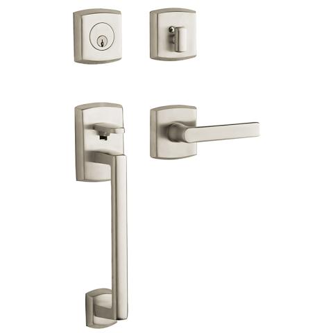 Baldwin Estate 85386 Soho Handleset Satin Nickel (150)