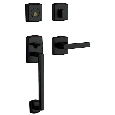 Baldwin Estate 85386 Soho Handleset Satin Black (190)