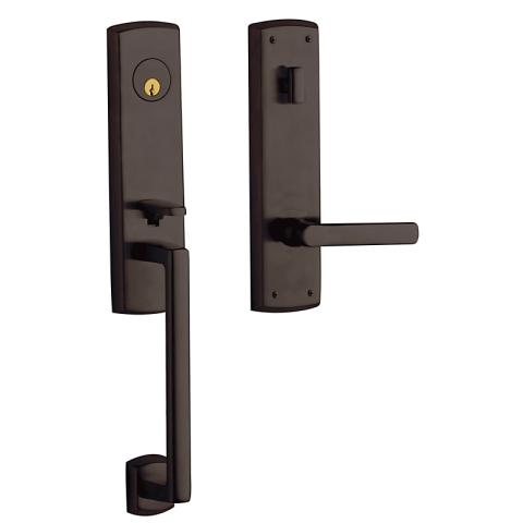 Baldwin Estate 85387 Soho 3/4 Handleset Venetian Bronze (412)