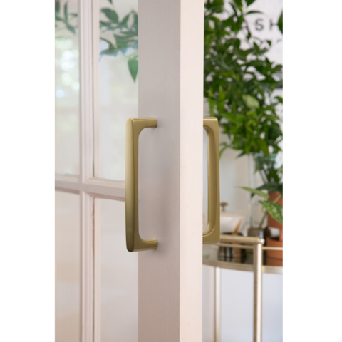 Emtek 86176 Urban Modern Door Pull Satin Brass (US4)