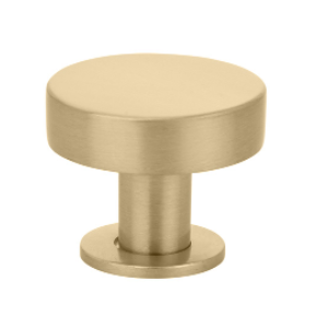 Emtek Cadet Cabinet Knob 86321, 86322, 86323 Satin Brass (US4)