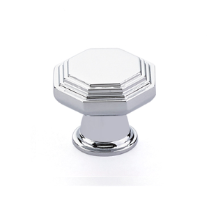 Emtek 86465, 86466 Transitional Heritage Midvale Cabinet Knob Polished Chrome