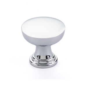 Emtek 86467, 86468 Transitional Heritage Overland Cabinet Knob Polished Chrome