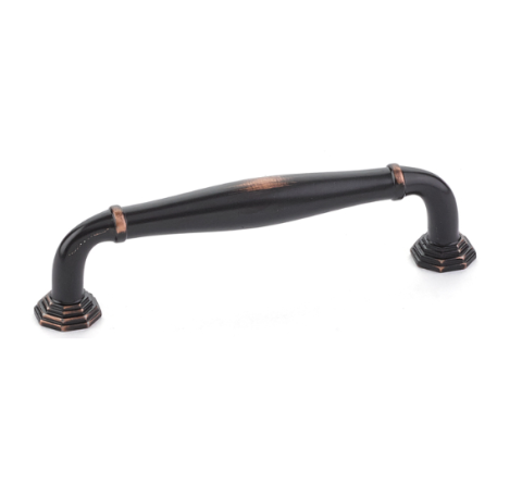 Emtek 86473 Transitional Heritage Blythe Cabinet Pull oil rubbed bronze