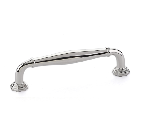 Emtek 86472 Transitional Heritage Blythe Cabinet Pull Polished Nickel