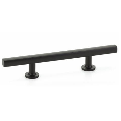 Emtek 86682 Urban Modern Freestone Extended Cabinet Pull Flat Black (US19)