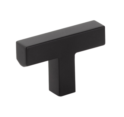 Emtek 86726 Warwick T-Knob Flat Black (US19)