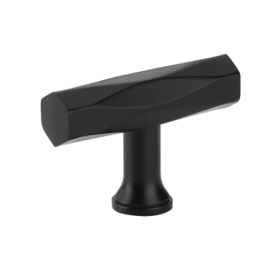 Emtek Tribeca T-Knob Flat Black (US19)