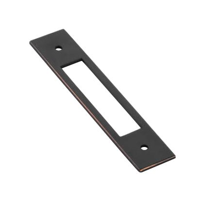 Emtek 86922,86923,86924,86925,86926,86917 Modern Cabinet Pull Backplate Oil Rubbed Bronze