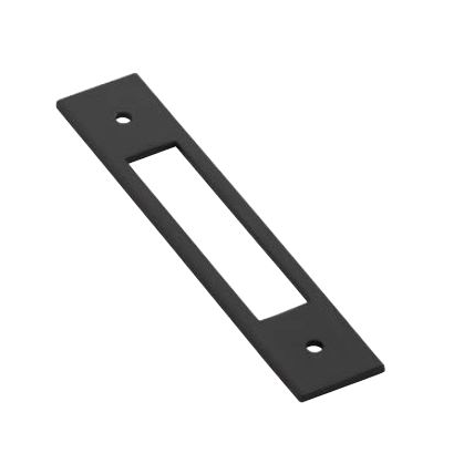 Emtek 86922,86923,86924,86925,86926,86917 Modern Cabinet Pull Backplate Flat Black