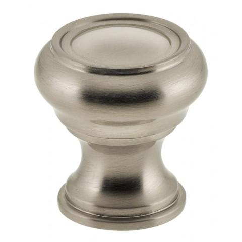 Omnia 9045/38 Cabinet Knob from the Traditions Collection Satin Nickel