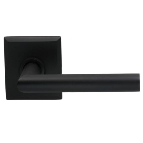 Omnia 912RT Modern Door Lever Set with Rectangular 