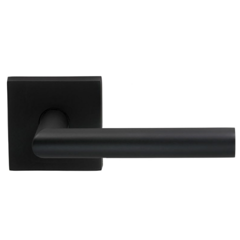 Omnia 912SQ Modern Door Lever Set with Square Rose Oil Rubbed Bronze (US10B)